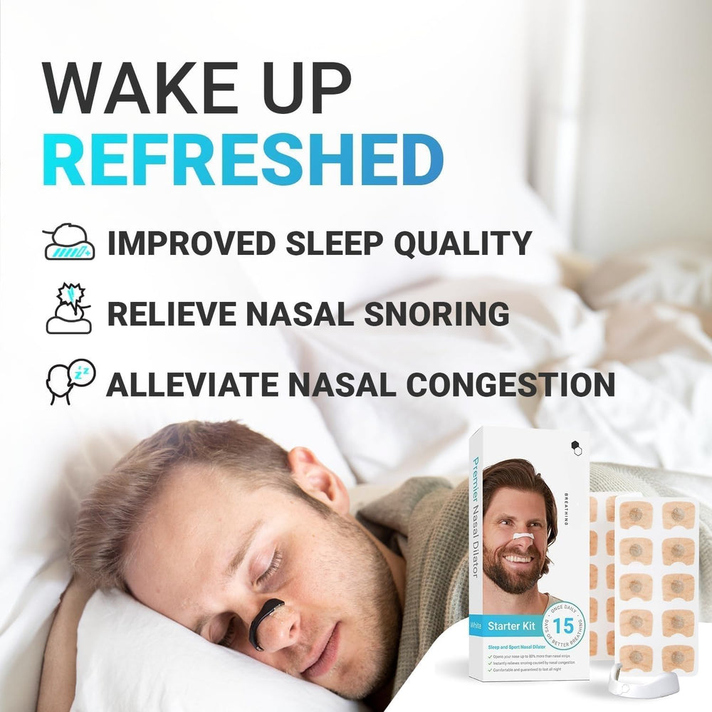 Breathe Easy Snoring Solution Kit – Sleep Better, Breathe Freely